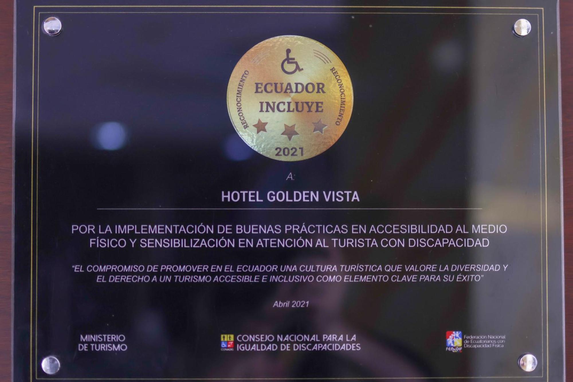 Hotel Golden Vista Santo Domingo de los Colorados Exteriér fotografie